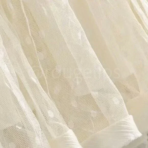 Backless Babydoll Short Dress in Beige - Picture 7 of 16